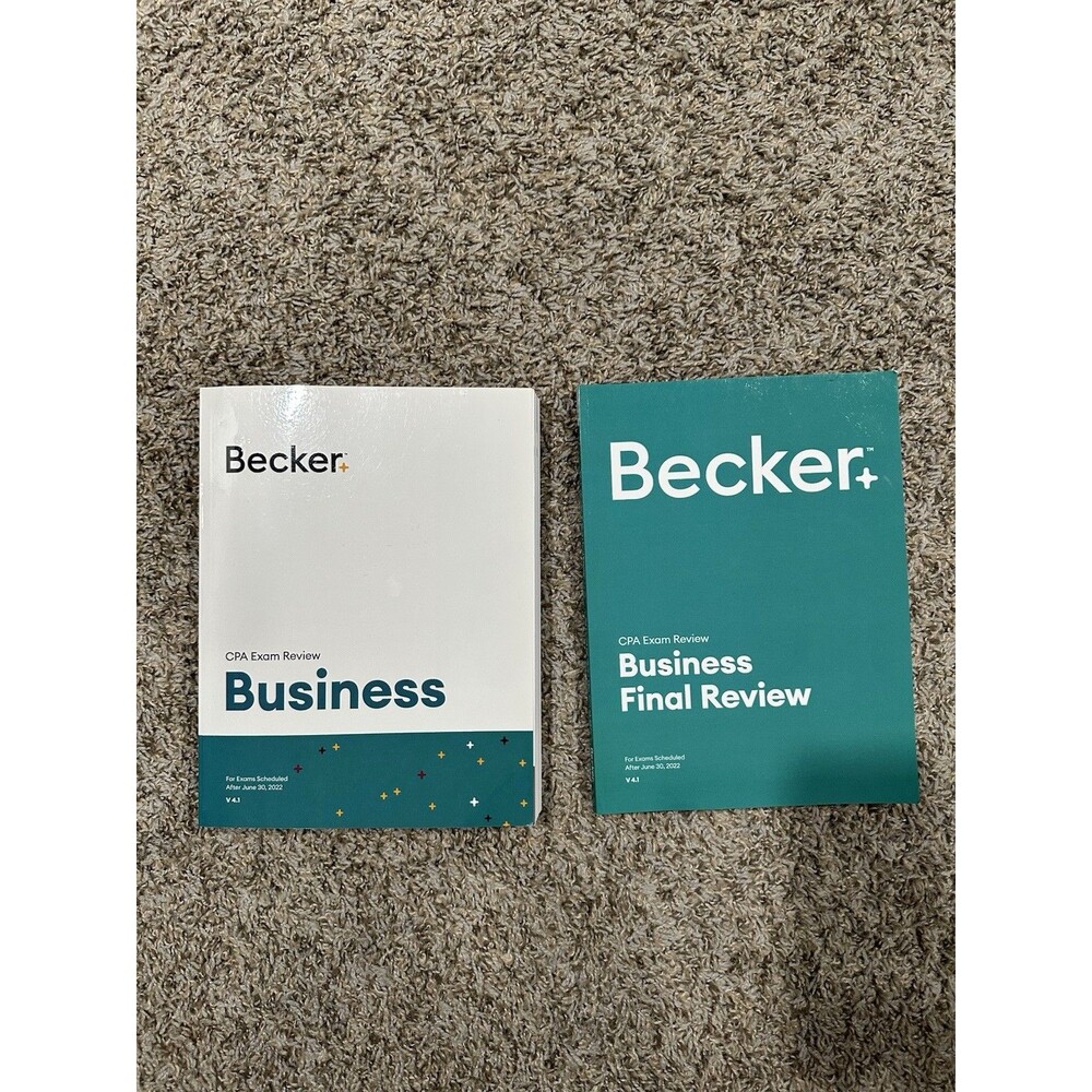 Becker Professional Education CPA Exam Review - V 4.1 Business Textbook by...